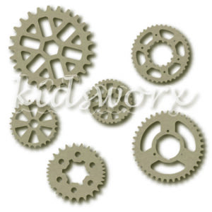Tandwiel set II 6 stuks