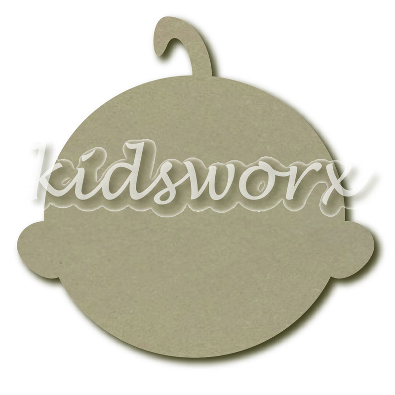 Baby hoofdje met krul