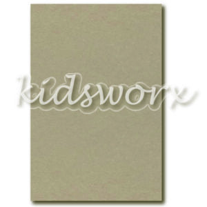 Bord A4 formaat (21 x29,7 cm)