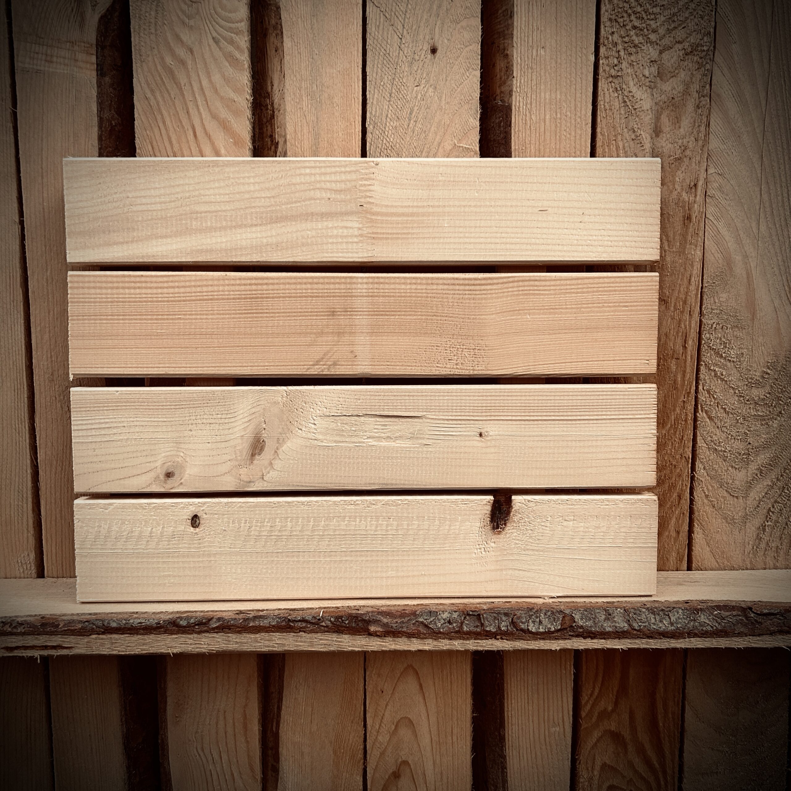 Houten wandbord (set van 2)